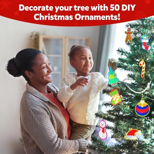 Skillmatics Foil Fun Christmas Ornaments, Foil Art, Gifts for Boys & Girls - Image 3