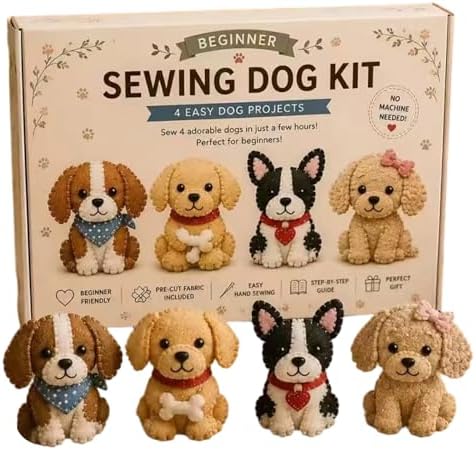 DHJJXQGX Patchwork Cute DIY Kit Sewing Craft Kit for Adults Home Decor by Unknown