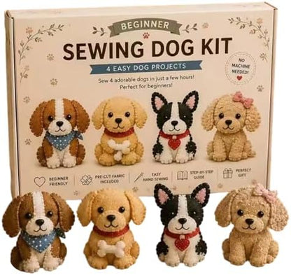DHJJXQGX Patchwork Cute DIY Kit Sewing Craft Kit for Adults Home Decor - Image 2
