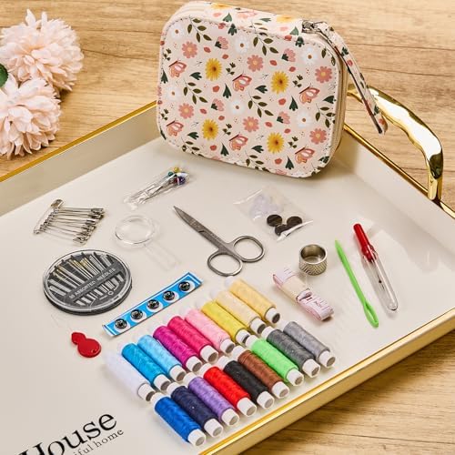 Bobode Travel Sewing Kit for Adults,Cute Basic Sewing Supplies Set - Image 5