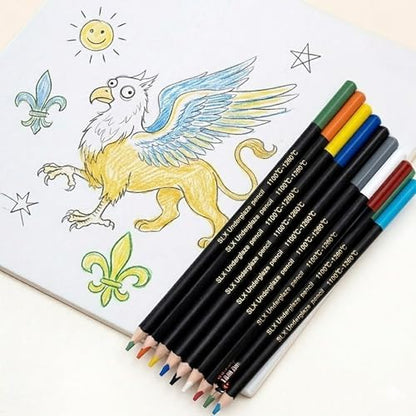 Pottaelion 12-Color Underglaze Pencils for Pottery, Cone 03-10 - Image 4