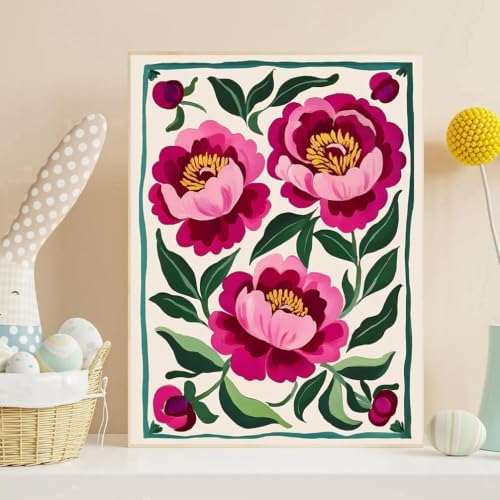 Diamond Art Kits for Adults, Peony Diamond Art Painting Kits for Adults - Image 3