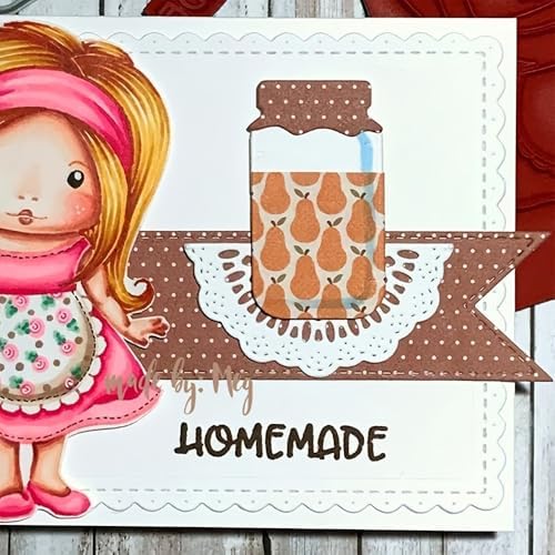 Lapoo Cutting Die for Scrapbooking, 3D Backgrounds Frame New Cutting Dies DIY Album Card Making Decor Paper Craft Metal Die Cuts Party Decorations (Multiple Tags 5.3 x 1.9 in) - Image 3