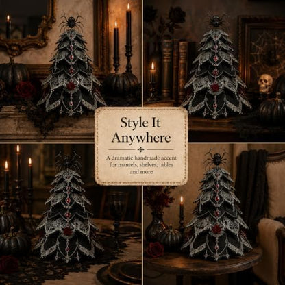 2026 New Christmas & Halloween DIY Quilted Fabric Tree Kit, 3D Layered Sewing Craft Set for Beginners, Christmas Tree Quilt Kit, Handmade Tabletop Holiday Decor, Gift for Craft Lover - Image 6