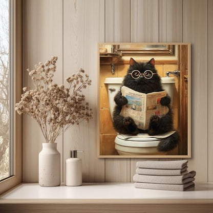 Reivworl Cat Paint by Numbers Kit for Adults Beginner 16×20 inch - Image 2
