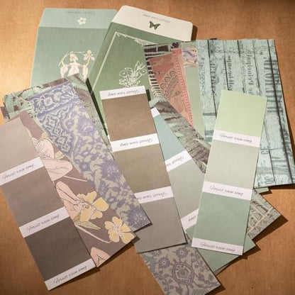 YagCu Scrapbook Kit for Beginners, Aesthetic Junk Journal Supplies, Scrapbooking and Journaling Materials, Bullet Journals Stationery, Planner DIY Arts Craft, Women Adults - Image 5