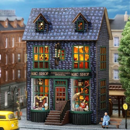 CUTEROOM DIY Miniature House Kit Wooden Craft Gift for Adult-Magic Store - Image 3