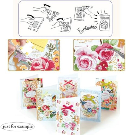 Huralona Greeting Card Making Supplies Envelope Kit Gift Anniversary Craft - Image 4