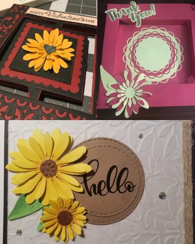 Flower Cutting Dies Metal Dies for Card Making Stamps Embossing Stencil Scrapbooking Album Paper DIY Crafts Decor (6 Pieces) - Image 2