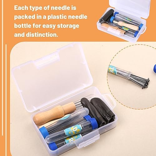 Yizzvb 82 Pcs Needle Felting Kit, 4 Sizes Needle Felting Needles - Image 6