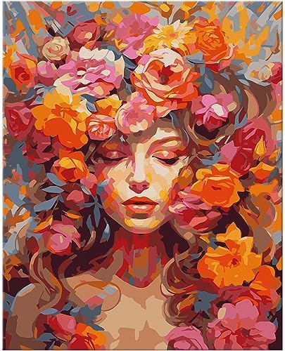 NiArt Paint by Numbers Kit for Adults Beginners, Canvas 16x20 Unframed by NiArt
