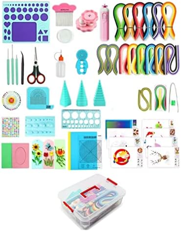 YURROAD All-in-One Paper Quilling Kit, 1860 Paper Strips, 22 Quilling Tools by YURROAD