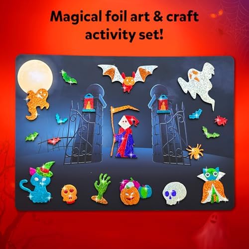 Skillmatics Foil Fun Halloween Craft, Foil Art Activity, Gift for Kids - Image 3