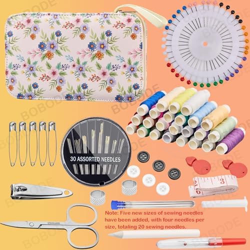 Bobode Cute Travel Sewing Kit for Adults,Beginners and Emergency - Image 2