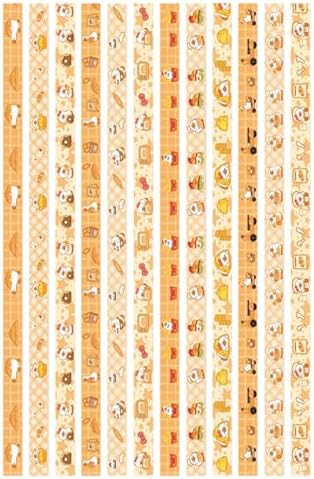600 Sheets Paper Star Strips for DIY Hand Art Crafts, Double-Sided Printing Origami Paper for Star Jar, Wish Bottles, Home Decoration (Goose) by ABCISI