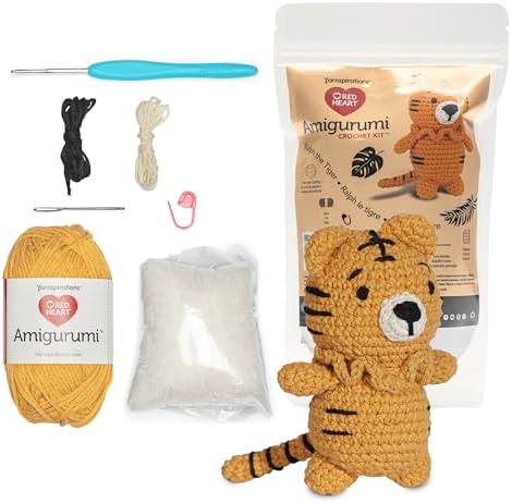 Red Heart Amigurumi Ralph The Tiger Kit by RedHeart