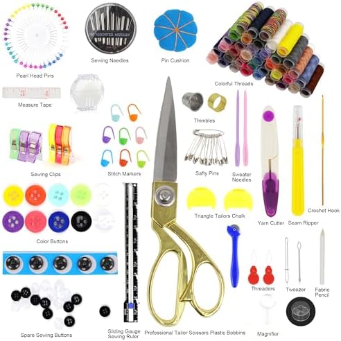 Sewing Kit for Adults, 238 pcs Sewing Accessories,38XL Thread Spools - Image 3