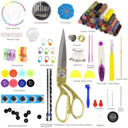 Sewing Kit for Adults, 238 pcs Sewing Accessories,38XL Thread Spools - Image 3