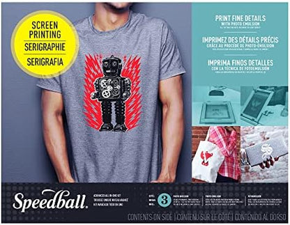 Speedball Advanced All-In-One Screen Printing Kit, Includes LED UV Exposure Lamp - Image 5