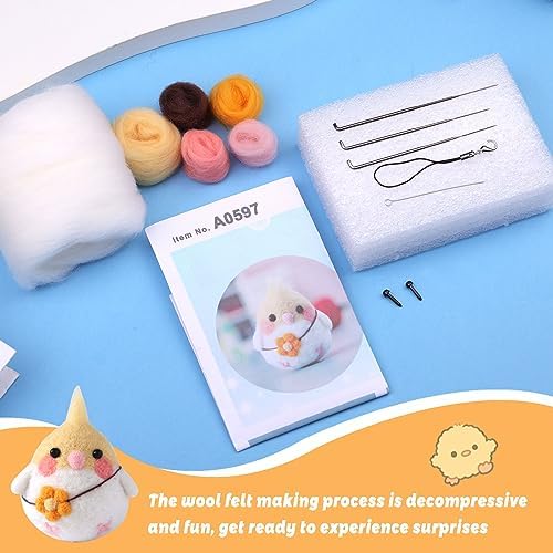 SOCNITC Animal Needle Felting Starter Kit with Needle Felting Tools - Image 3