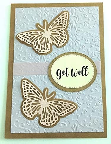 Metal Die Cutting Dies for DIY Scrapbooking Photo Album Decorative Embossing Folder Stencil (6Pcs Oval) - Image 3