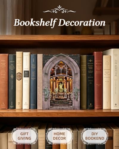 MiniCity Duomo di Milano Book Nook Kit, Architectural Miniature with LED - Image 4