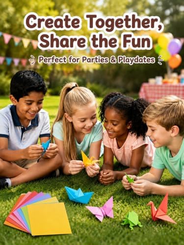 hapray 230 Sheets Origami Paper, 20 Colors 6x6 Double Sided Origami Kids 5+ - Image 3