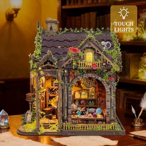 Book Nook Kit DIY Miniature House 3D Wooden Puzzle - Myriad Realms Club - Image 6