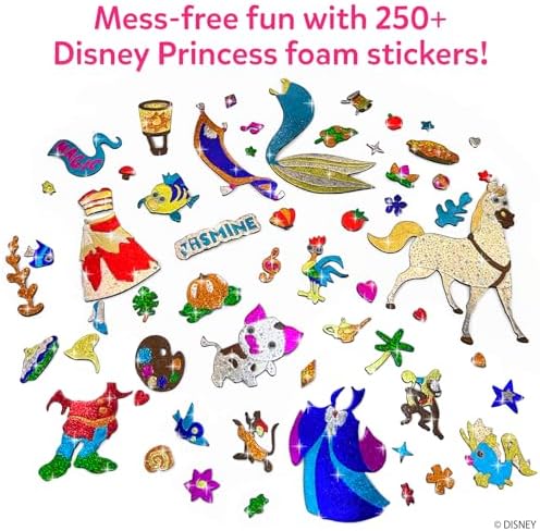 Skillmatics Foil Fun Disney Princess, Foil Art & Craft Kit, Gift for Kids - Image 6