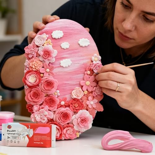 Air Dry Clay Lightweight, Flexible Modeling Clay for Adults Arts and Crafts - Image 2