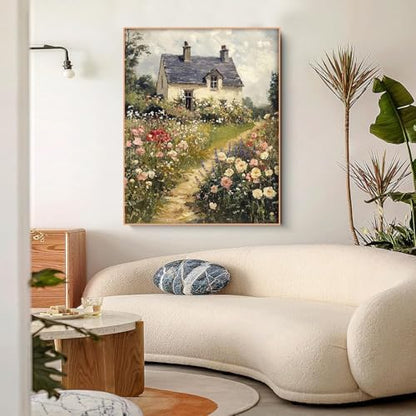 Garden Scenery Paint by Numbers Kit for Adults,Color By Numbers for Adults - Image 3