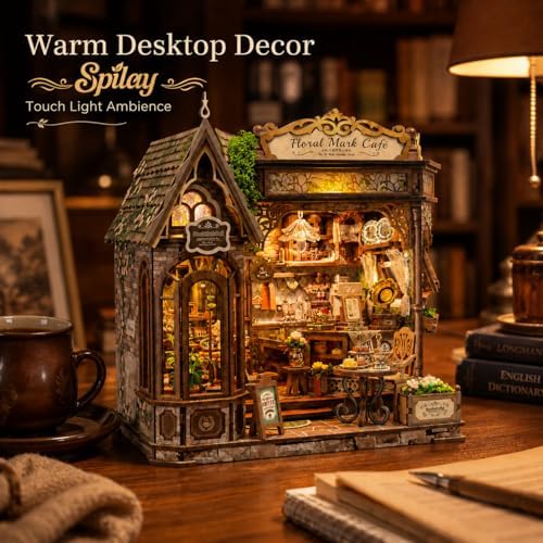 Spilay DIY Miniature House Kit for Adults, Miniature Dollhouse Kit - Image 3