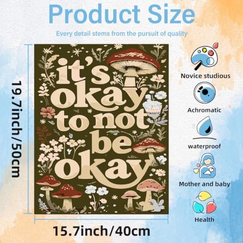Paint by Numbers Kit for Adults Inspirational Paint by Number for Adults - Image 3