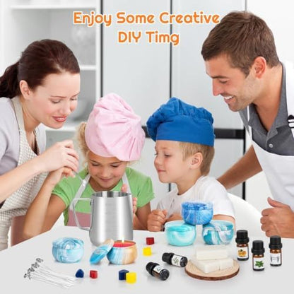 OFUN Candle Making Kit for Adults, DIY Candle Making Supplies for Beginner, Christmas DIY Gifts, Candle Making Kits for Adults - Includes Beeswax, Essential Oils, Dyes, and More, Crafts for Adult - Image 6