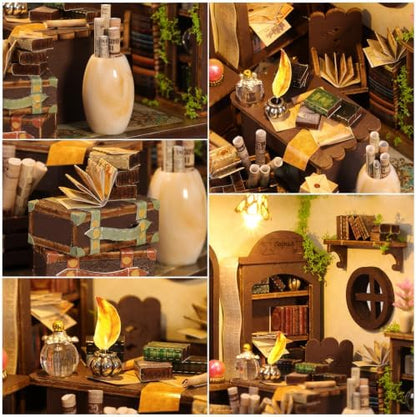 Spilay DIY Miniature House Kit for Adults, Miniature Dollhouse Kit - Image 4