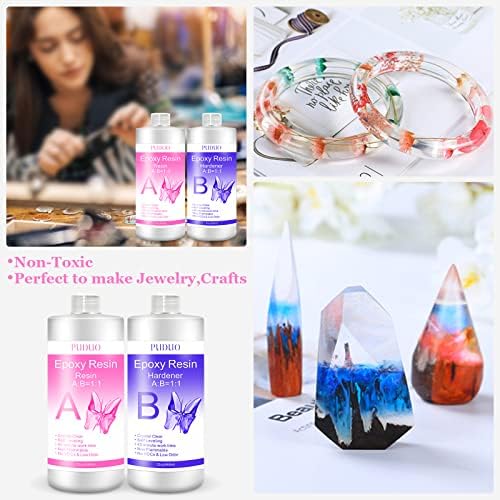 Puduo Epoxy Resin Clear Kit 64 OZ - Image 5
