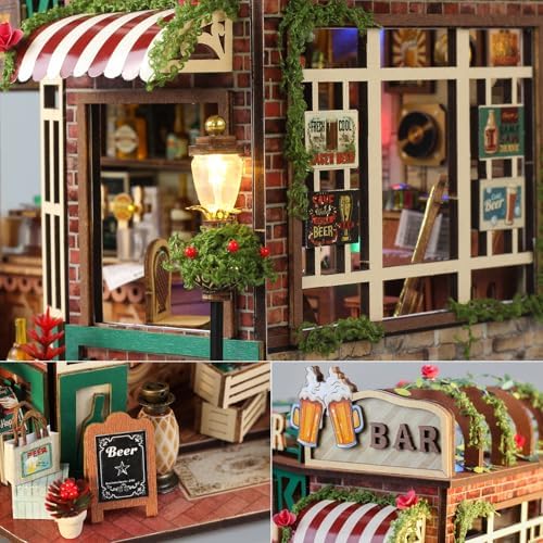 DIY Miniature House Kit with Furniture Plus Dust Proof - Image 6