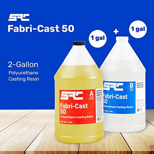 SPRESIN Fabri-Cast 50 Bright White Polyurethane Casting Resin, 2 Gallon - Image 2