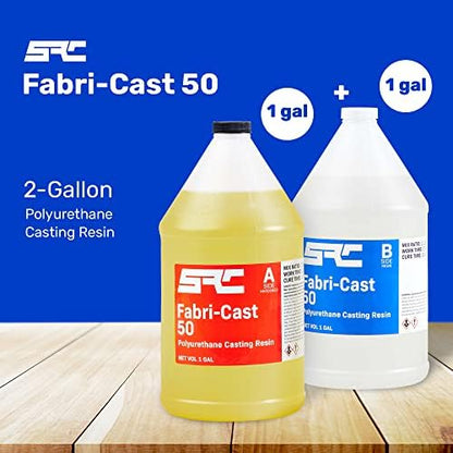 SPRESIN Fabri-Cast 50 Bright White Polyurethane Casting Resin, 2 Gallon - Image 2
