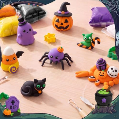 Air Dry Clay Bulk, Modeling Clay for Kids, 100 Pcs, Dark Color - Image 4