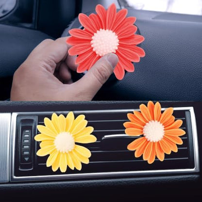 2 PCS Daisy Flower Silicone Molds, Chrysanthemum Resin Candle Molds, 3D Flower Fondant Mold for DIY Cake Chocolate Soap Wax Clay Craft Decoration (Daisy) - Image 4