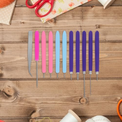 12pcs Quilling Tool Set for Adults, Paper Flower Crafting Kit - Image 6