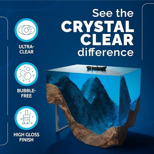 Craft Resin Deep Pour Epoxy Resin Kit. 2” Pours, Crystal Clear - 3 Gallon - Image 2