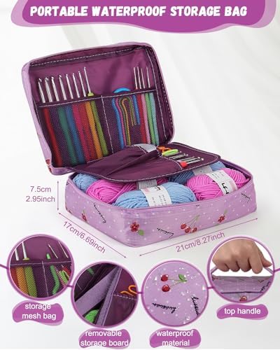 Coopay Crochet Kit for Beginners, 50PCS Crochet Starter Kit - Image 2