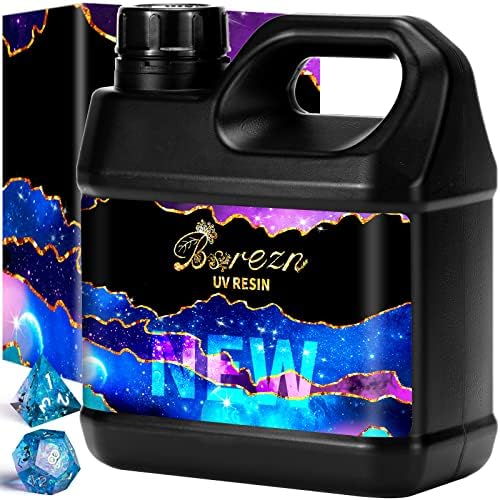 Bsrezn 1000g UV Resin Bulk, Clear UV Epoxy Resin Cure for Jewelry Making by Bsrezn-theBestResin