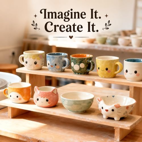 Alldeer Pottery Wheel for Adults, Beginners, Kids, Complete Kit - Image 5