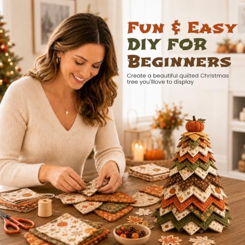 Daily Partner Americana Christmas Tree Quilt Kit - Image 6