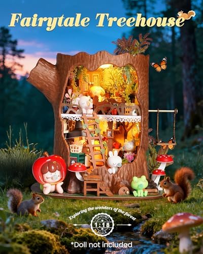 Rolife Tree House DIY Miniature Dollhouse Kit Gift for Adults - Image 2