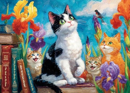 DYAIANGMU Cat Paint by Numbers Kit for Adults Beginners 19.6X15.7inch by Unknown