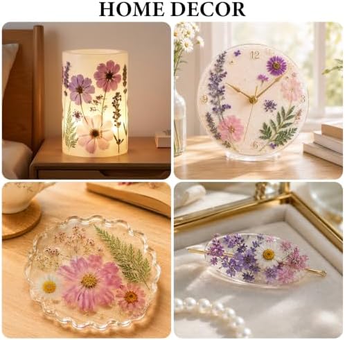 412 Pcs Dried Flowers for Crafts,Real Nature Dried Flowers for Resin - Image 6